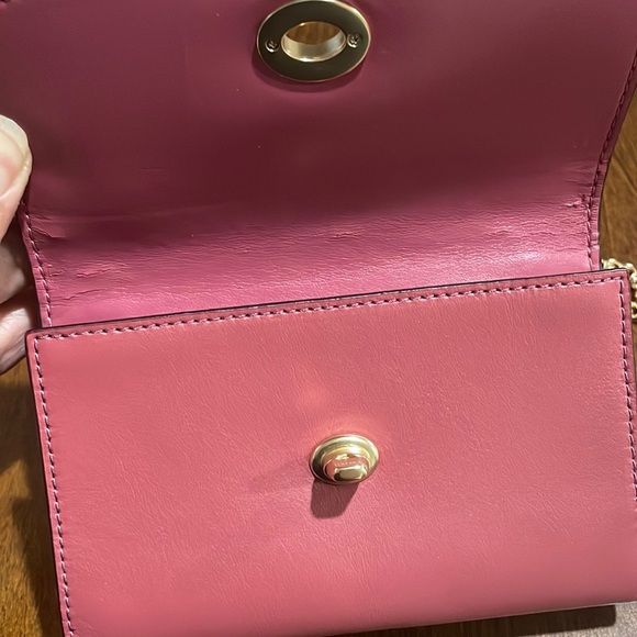 Coach Leather Crossbody Bag New - Picture 3 of 7